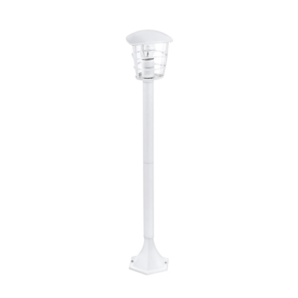 Aloria White IP44 Exterior Cast Aluminium Small Post Light