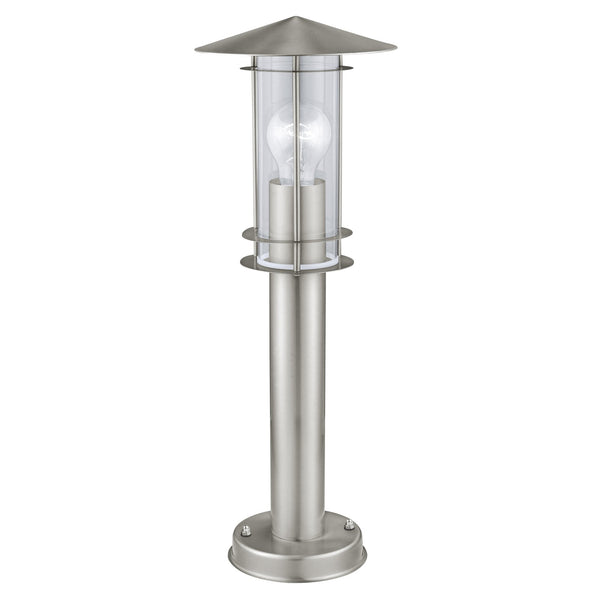 Lisio Outdoor IP44 Stainless Steel Pedestal Light