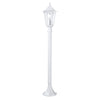 Laterna 5 White IP44 Exterior Cast Aluminium Small Post Light