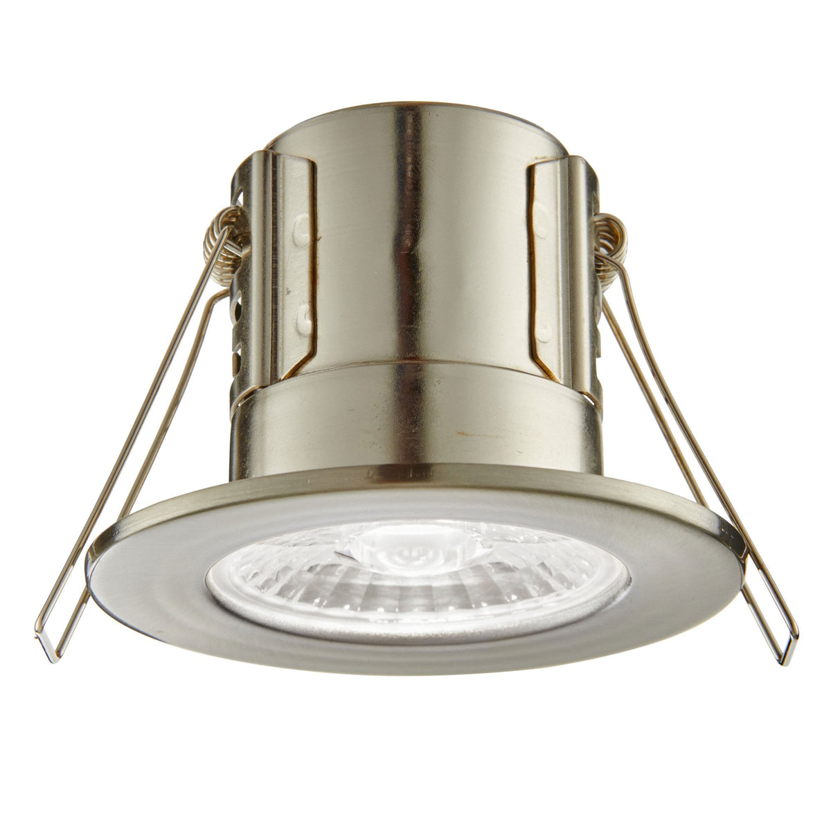 Shield Eco 500 IP65 4W 4000K Dimmable LED Downlight in Satin Nickel
