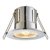 Shield Eco 500 IP65 4W 3000K Dimmable LED Downlight in Chrome