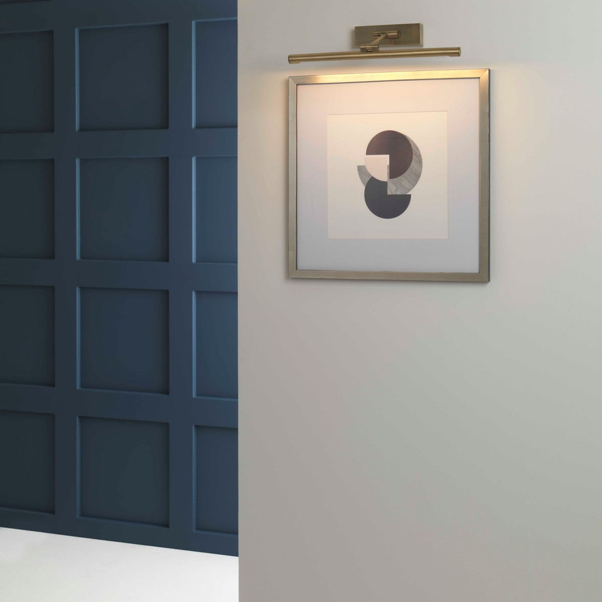 Goya 460 LED Antique Brass Picture Light