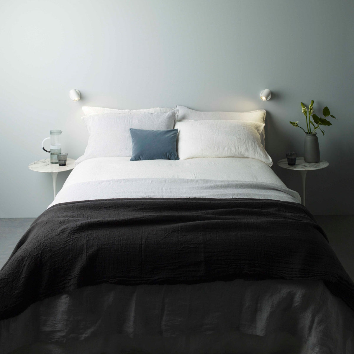 Ascoli Single Switched Spotlight in White