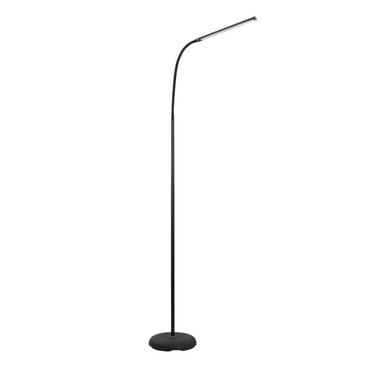 Laroa Touch Dimmable LED Floor Lamp in Black