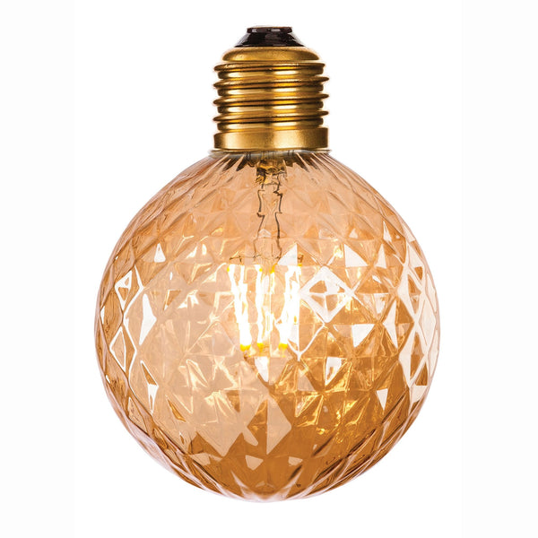 E27 Lamp 1 Amber Warm White LED 4W 3000K 450lm