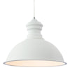 Aztec Pendant Light in Rough Sand White Finish