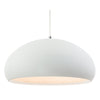 Costa Pendant Light in Rough Sand White Finish