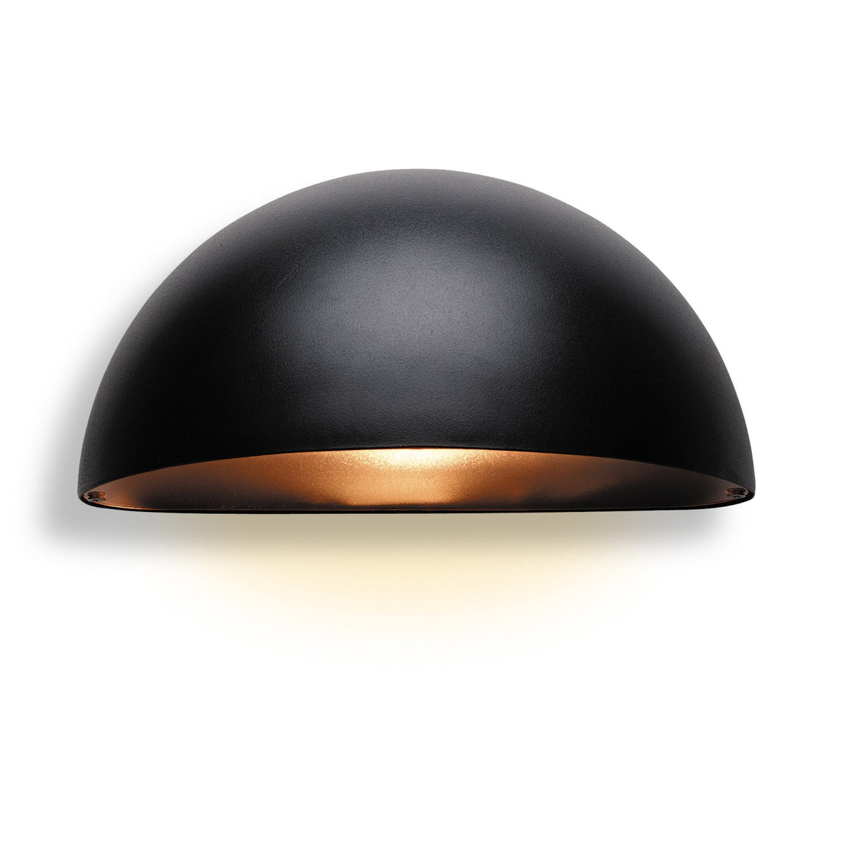 York IP44 Outdoor Wall Light in Black