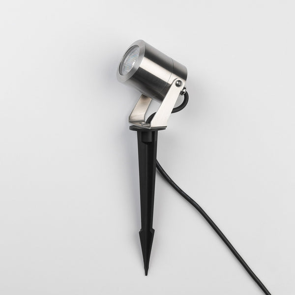 Skye Spike Coastal IP65 LED Spotlight in Brushed Stainless Steel