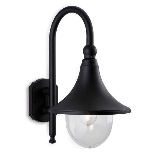 Station Outdoor IP44 Wall Light in Black