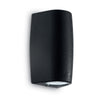 Marta 90 Coastal IP55 3.5w CCT LED Up and Down Wall Light in Black
