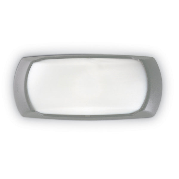 Francy 8.5w CCT LED E27 Coastal IP66 Open Wall Light in Grey