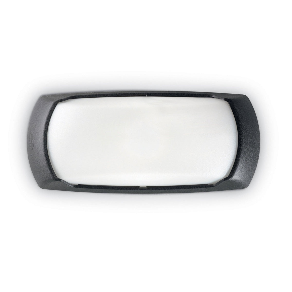 Francy 6w 2700k LED E27 Coastal IP66 Open Wall Light in Black