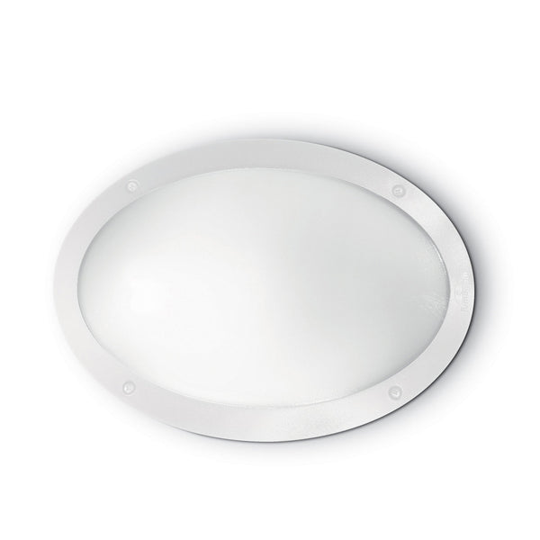 Maddi Coastal IP66 E27 Oval Bulkhead in White