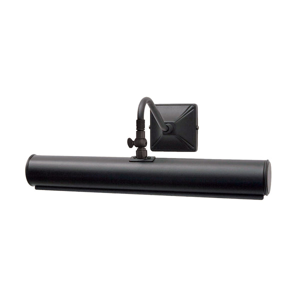 Large Iron Adjustable Picture Light in Black