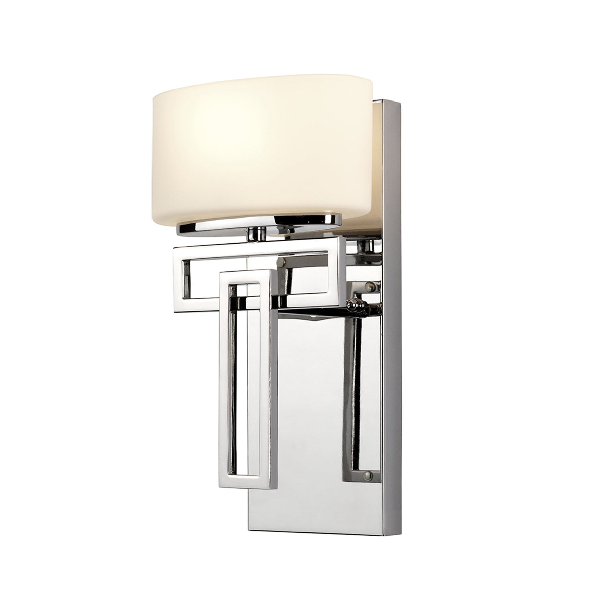 Lanza 1 IP44 Polished Chrome Bathroom Wall Light