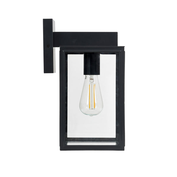 Belgrave IP44 Carriage Outdoor Wall Light in Carbon