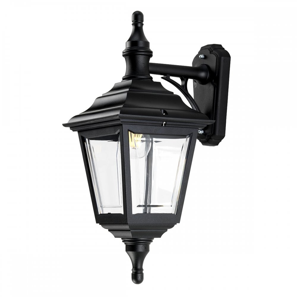 Kerry 4 Sided Coastal Wall Up or Down Light in Black
