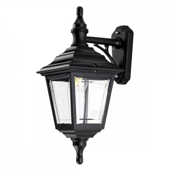 Kerry 4 Sided Coastal Wall Up or Down Light in Black