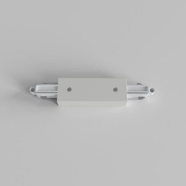Track Lighting Central Live Connector in Matt White