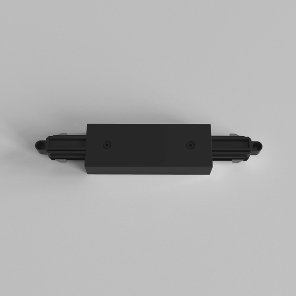 Track Lighting Central Live Connector in Black
