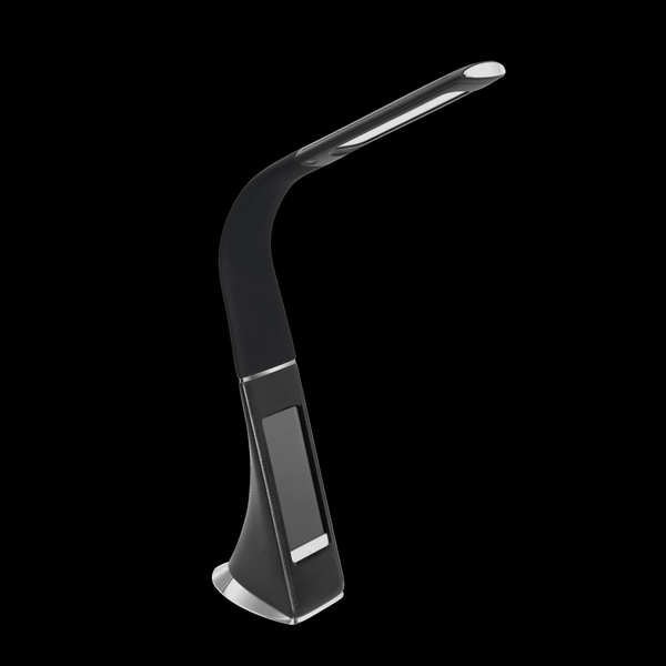 Cognoli Touch Dimmable LED Black Clock Desk Lamp