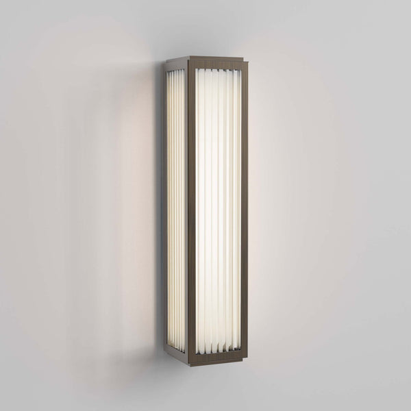Boston 370 LED IP44 Bathroom Light in Bronze