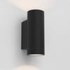 Dartmouth Twin GU10 IP54 Exterior Wall Light in Black