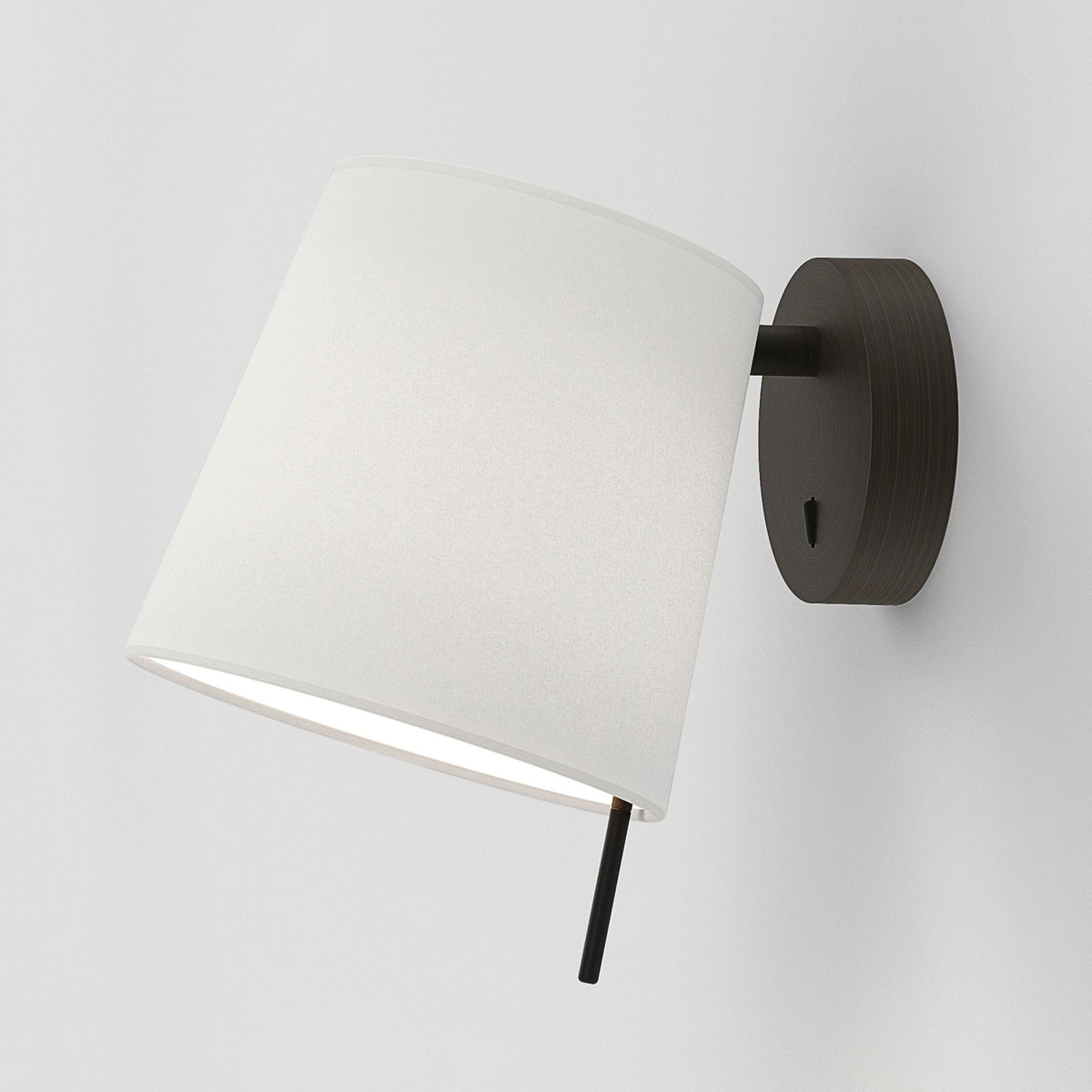Mitsu Adjustable Switched Wall Light in Bronze