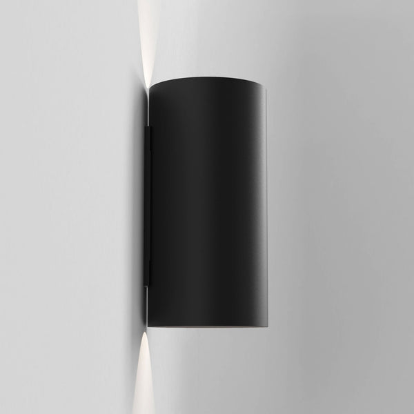 Yuma 240 LED Dimmable Wall Light in Textured Black