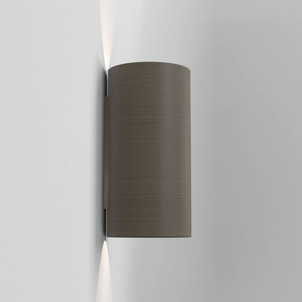 Yuma 240 LED Dimmable Wall Light in Bronze