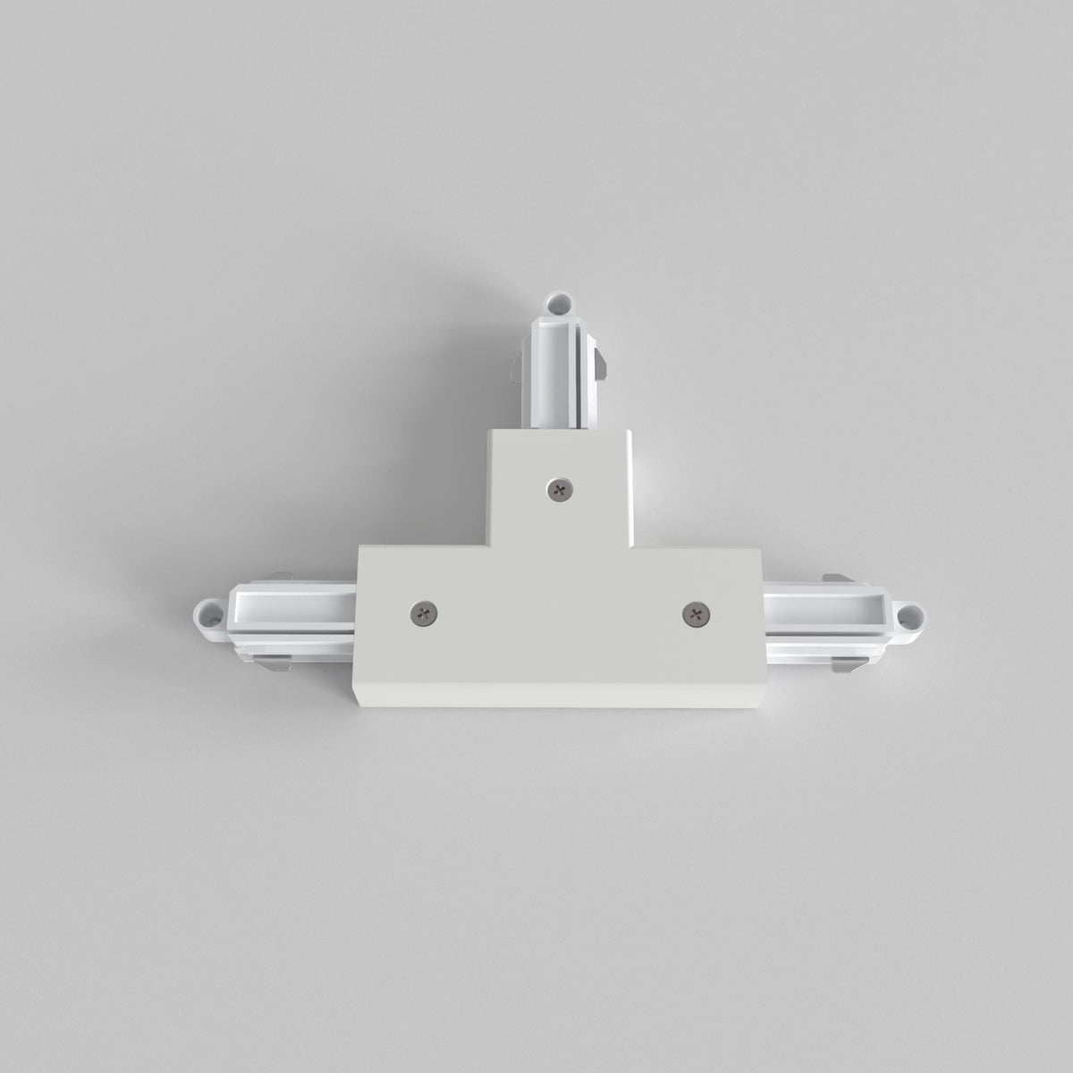 Track Lighting T Connector Right Nearside Earth in White