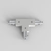 Track Lighting T Connector Left Nearside Earth in White