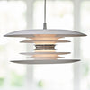 Diablo 500 Single Metal Pendant in Flat White