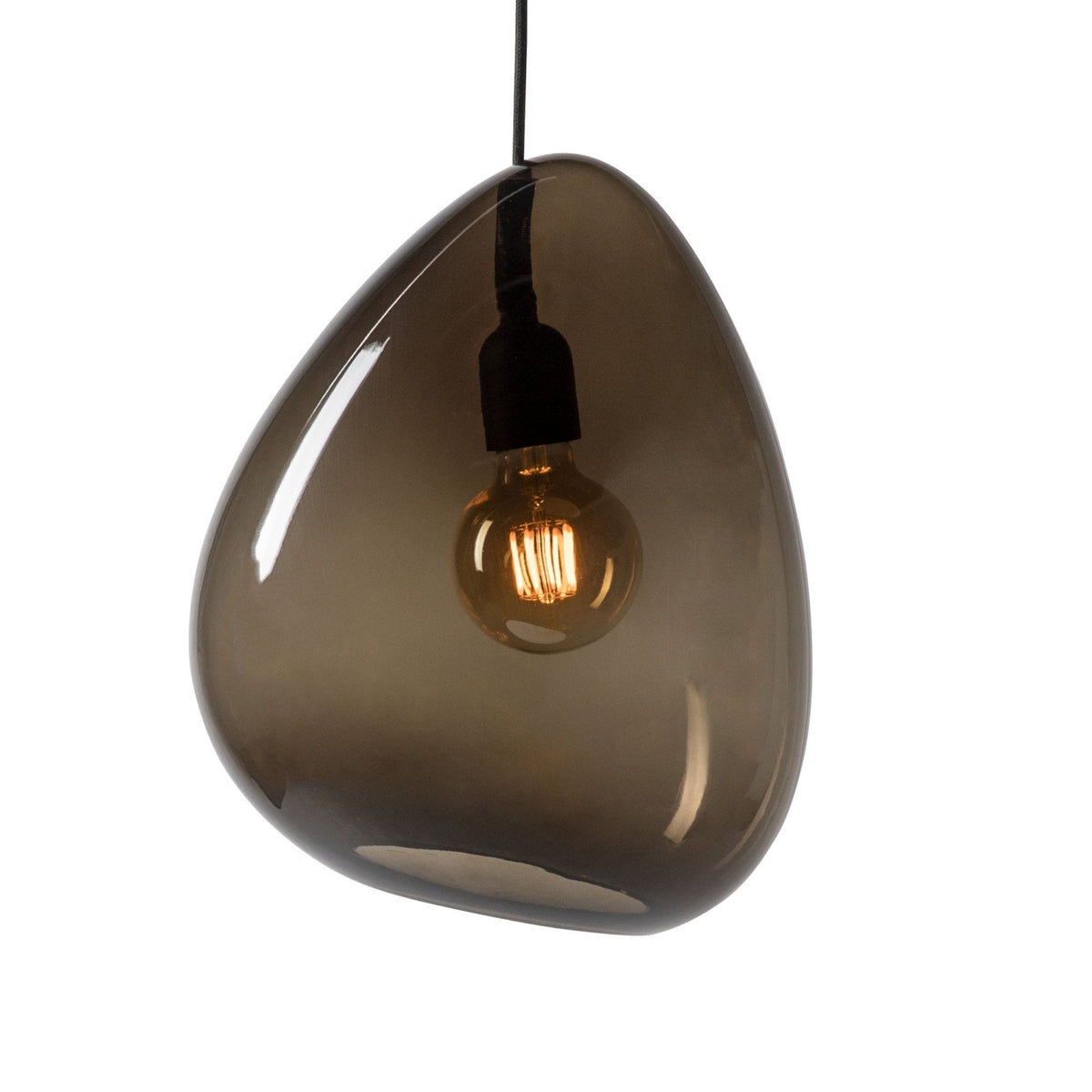 Ocean Pendant in Smoked Glass