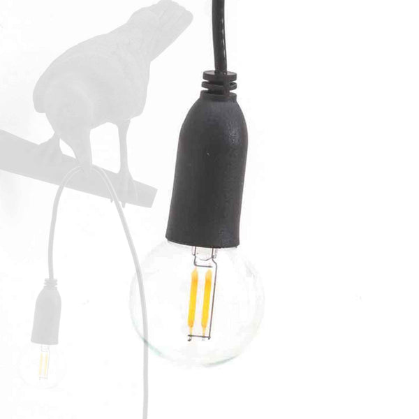 Replacement Clear LED Bulb for Seletti Bird LAMP E14