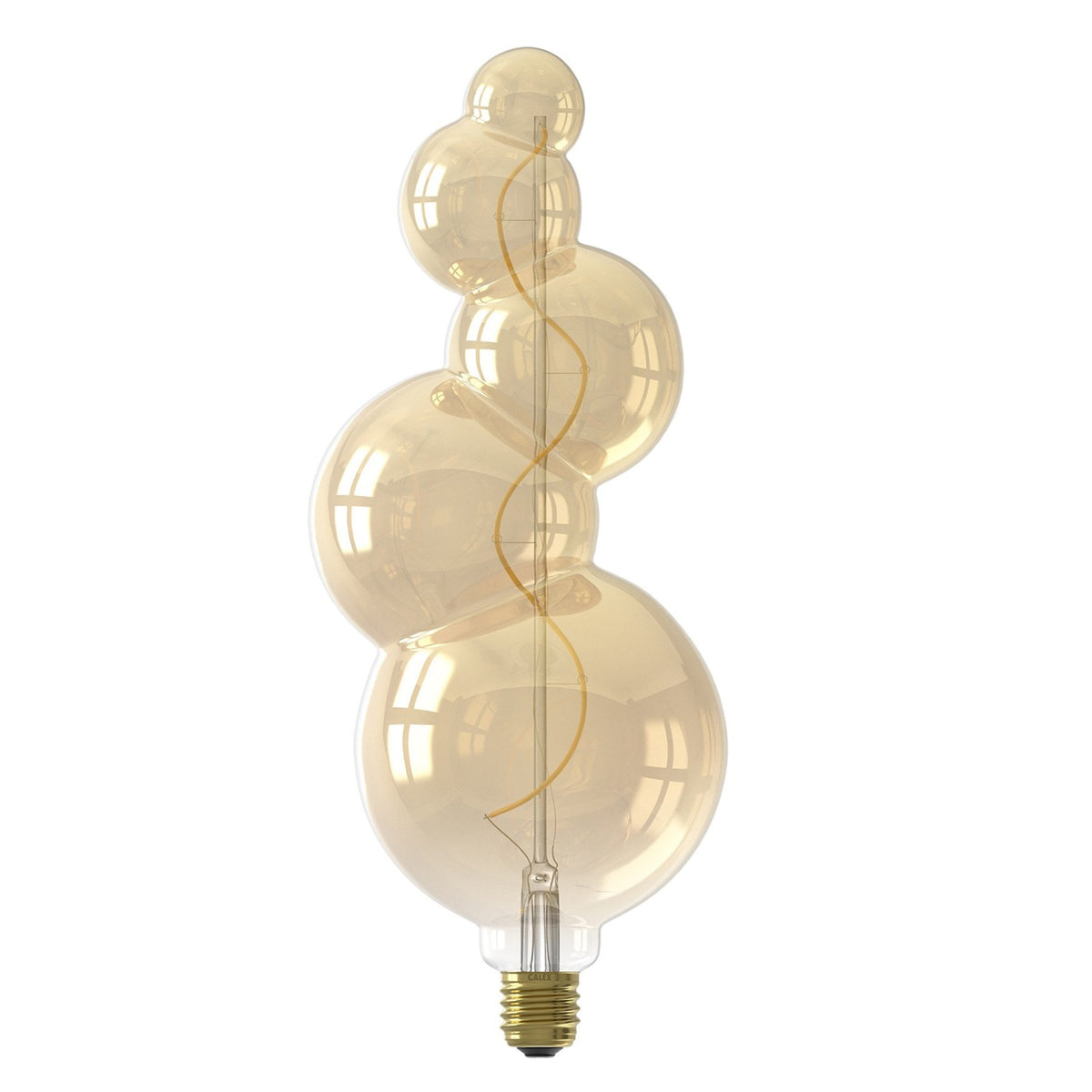 E27 XXL Gold Alicante Dimmable Extra Warm White LED 4W 2100K 130lm