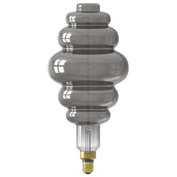 E27 XXL Paris Titanium Dimmable Extra Warm White LED 6W 1800K 80lm