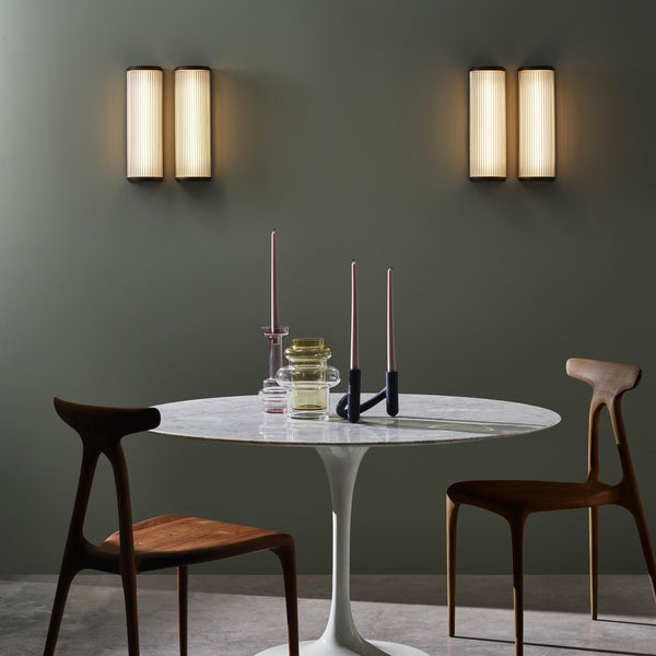 Versailles 400 IP44 Phase Dimmable Wall Light in Matt Gold