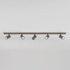Ascoli Five Light Bar Spotlight in Bronze