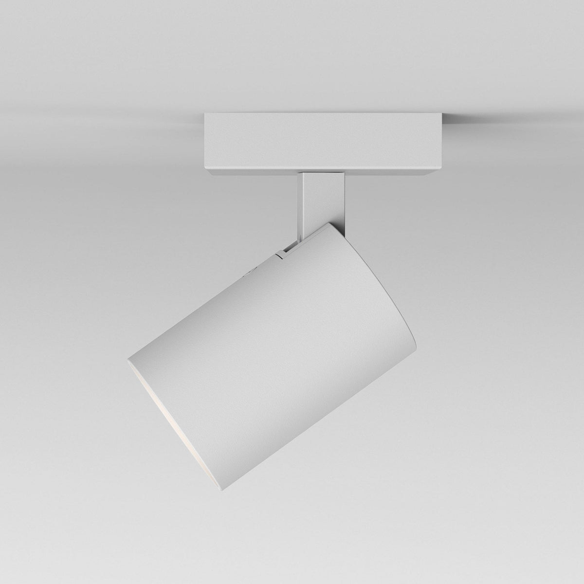 Ascoli Single Spotlight in White