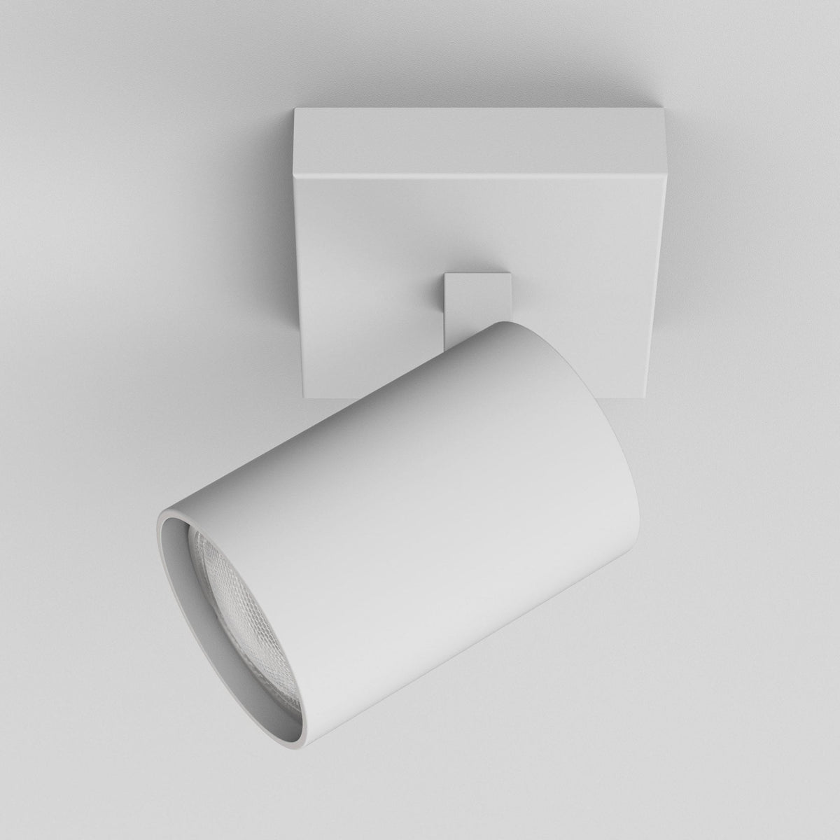 Ascoli Single Spotlight in White