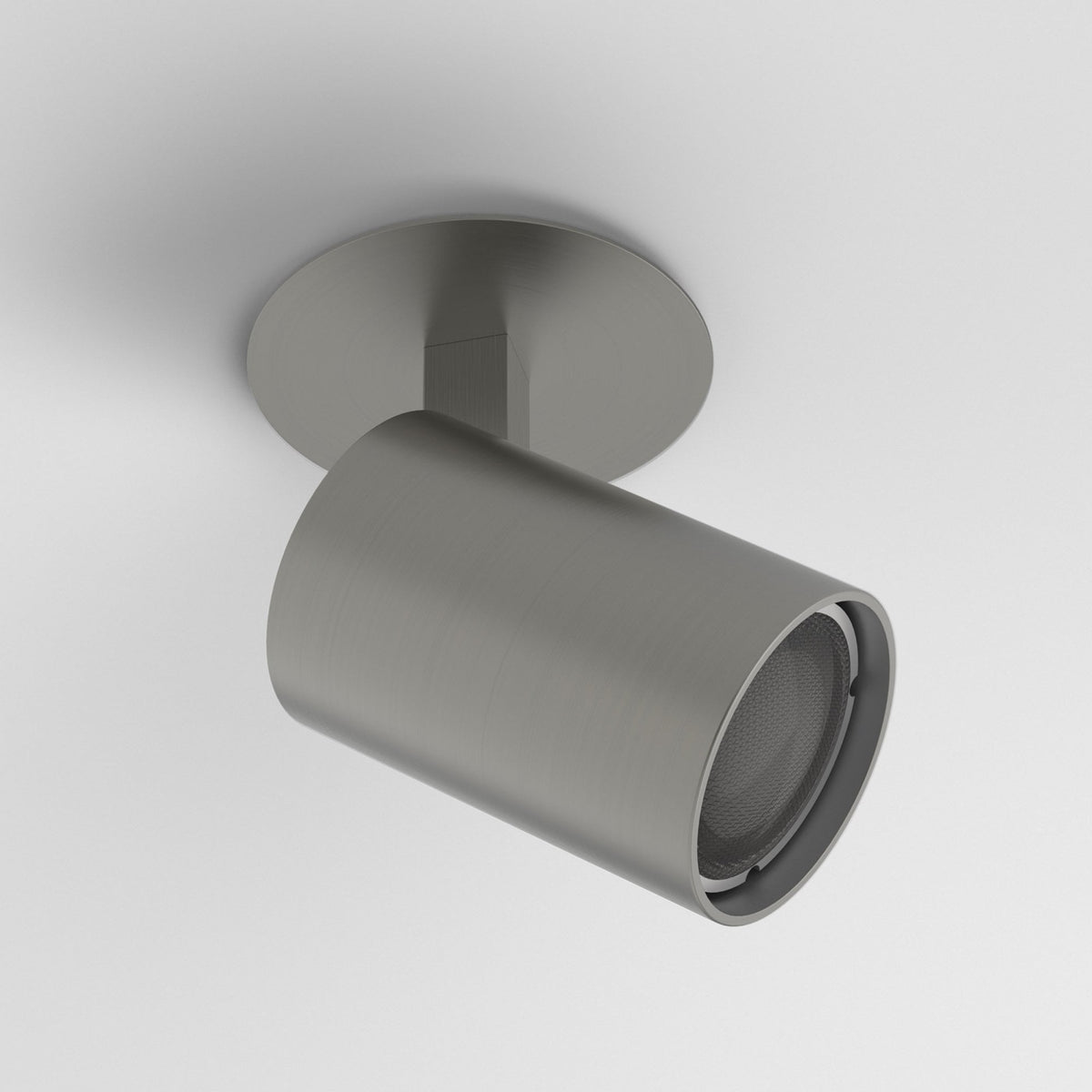 Ascoli Recessed Spotlight in Matt Nickel