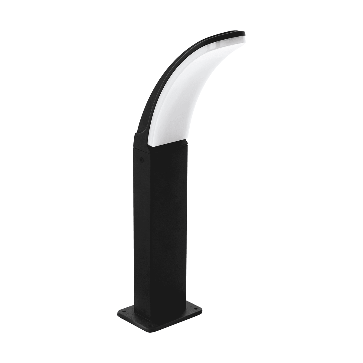 Fiumicino LED IP44 Outdoor Pedestal Light in Black