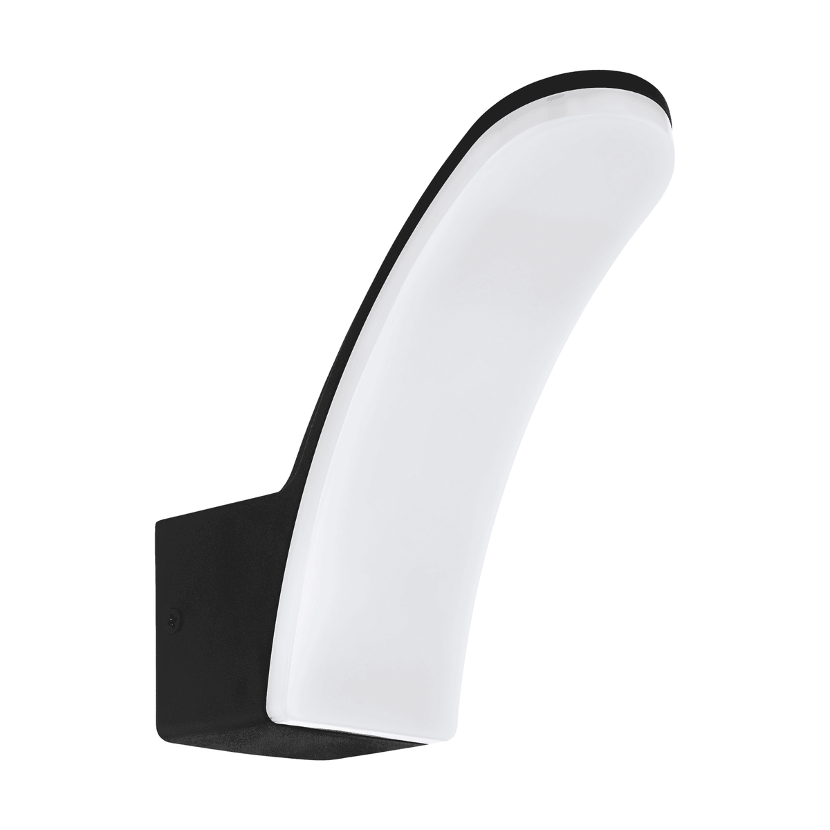 Fiumicino LED IP44 Outdoor Wall Light in Black