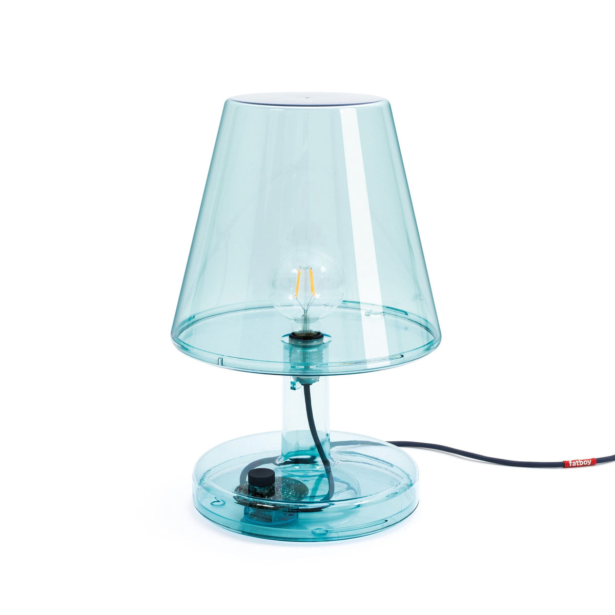 The Trans-Parent LED Table Lamp in Blue
