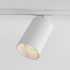 Can 100 Matt White LED Track Spotlight