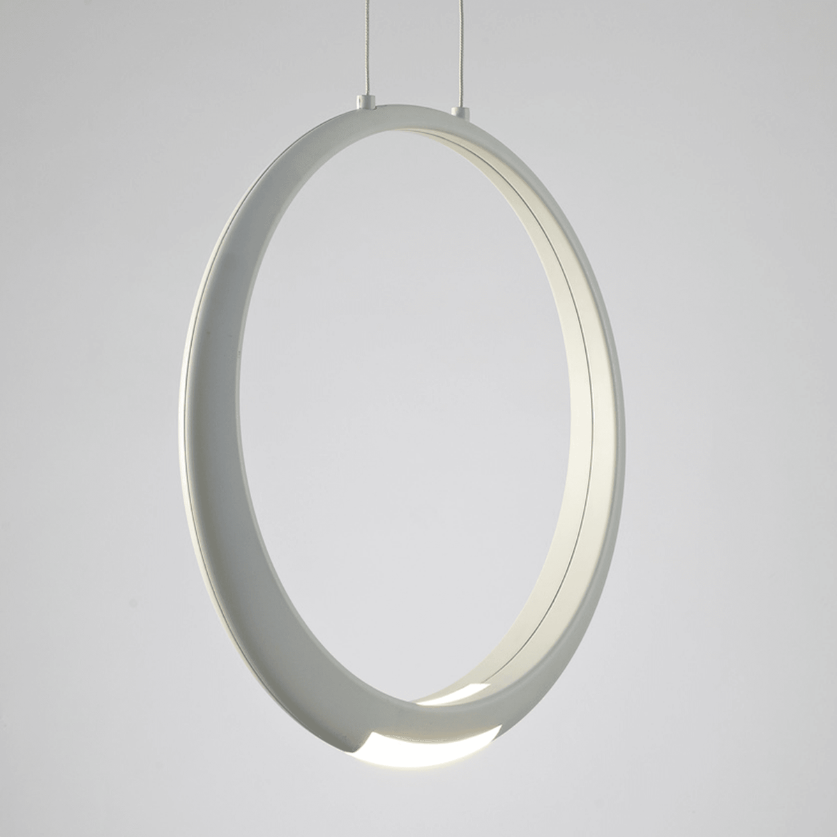 Ring 50cm 23w LED Pendant in Matt White