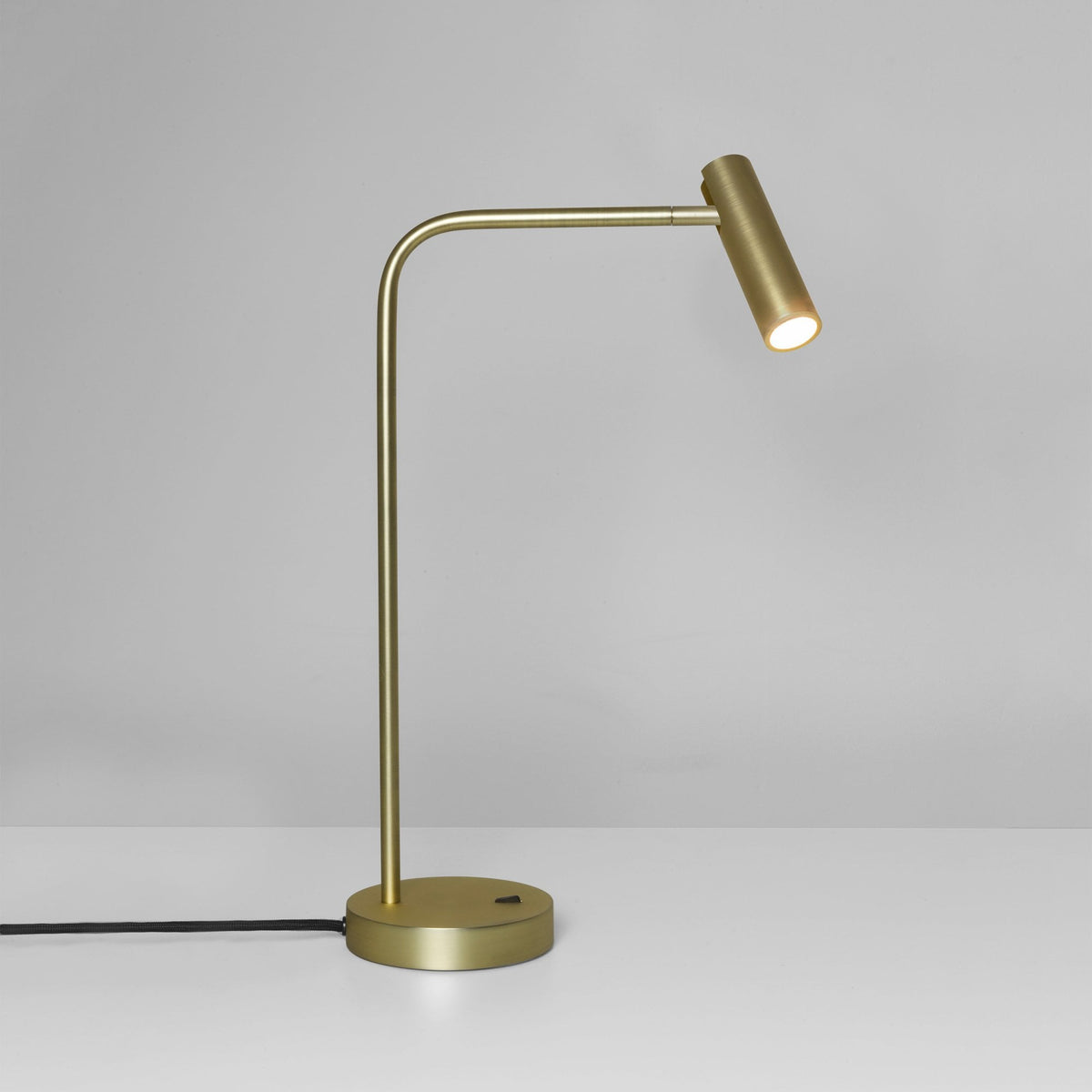 Enna LED Desk Lamp in Matt Gold