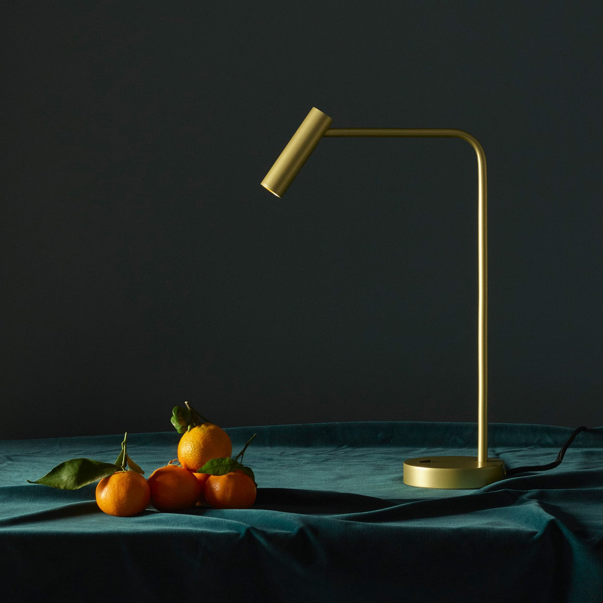 Enna LED Desk Lamp in Matt Gold